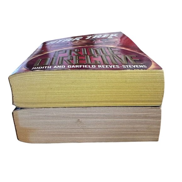 Vintage Star Trek Books Captain's Peril & Prime Directive Paperback GC - Picture 4 of 6